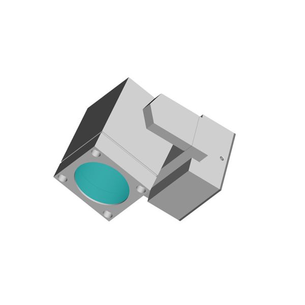 China square or shape baseplate pure Aluminum LED wall lamps 3W wall lamp 2years warranty factory