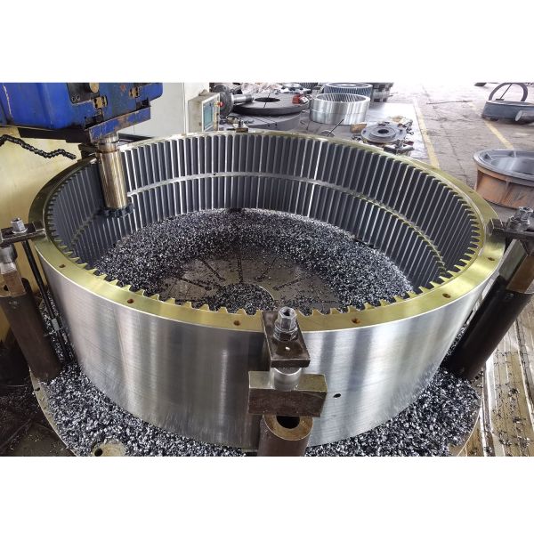 China AISI 4140 Internal Spur Gear 8 Module Annular Gear Ring factory