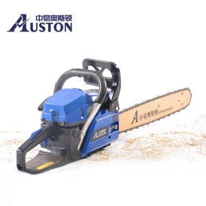 Single Cylinder Gasoline Chainsaw 49.3CC 2 Stroke Chain Saw