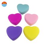 Customized Color Effectively Clean Silicone Wash Brush , Soft Silicone Wash Pad