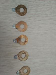 China Professional Piezoelectric Ultrasonic Transducer Silver On The Surface factory