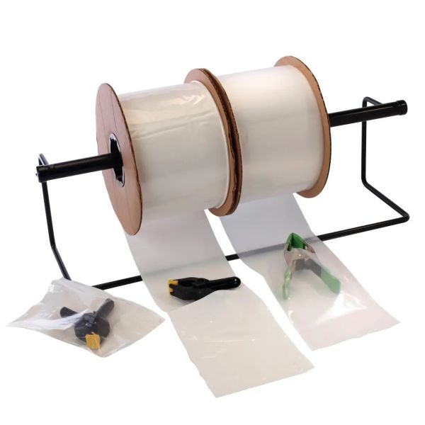 Recyclable Pre Opened Poly Bags On A Roll Customized Printing For Auto Bagging