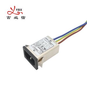 China 10A 220V Power Line Filter IEC Inlet EMI Filter With Socket For Home Appliance factory