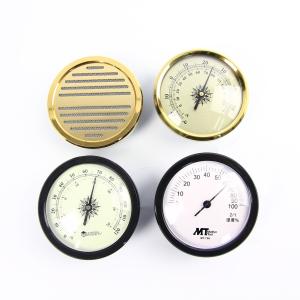 China Aluminium / ABS Materials OEM Thermometer Cigar Humidity Testing Thermometer factory