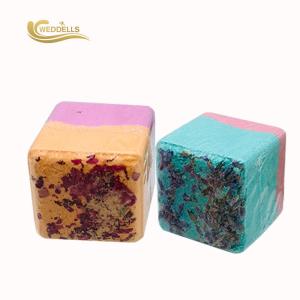 China Natural Flower Scent Aromatherapy Shower Steamers Cube Shape Cruelty Free factory