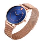 Gold watch stainless steel skmei quartz japan movement gold mens watch 9197
