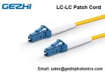 Single Mode Optical Fiber Components LC - LC Simplex 2.0mm PVC 9/125 Corning