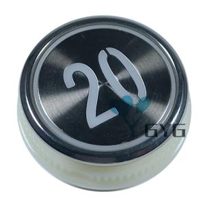 China GYG DIGITS ELEVATOR STOP BUTTON 35.6MM / ELEVATOR OPEN AND CLOSE BUTTONS factory