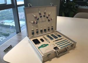 China Leather Package Permanent Makeup Kit With Pigments / Machines / Accessory Series factory