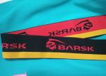 Custom Nylon Spandex Embossed Underwear Jacquard Non Elastic Cord Waistband