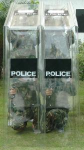 China Combination Police Anti Riot Shield Wall factory