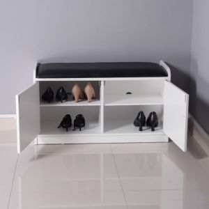 Living Room 90cm width Retro Sponge Pad Entryway Shoe Bench