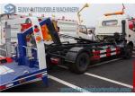 FAW 115 Hp Engine Wrecker Tow Truck , Flatbed Wrecker Full Landing 5000 KG