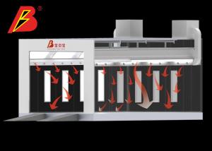 China Low Odor Vehicle Spray Painting Booth Water Based Paint Drying Line factory