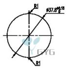 37.8MM STAINLESS STEEL MECHANICAL ELEVATOR PUSH BUTTON DC12V/24V ROUND
