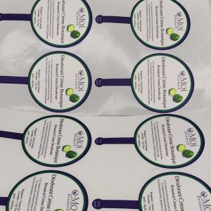 Lollipop Custom Juice Bottle Labels Waterproof BOPP Beverage Bottle Seal