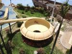 Big Water Park Commercial Fiberglass Water Slides , Fiberglass Pool Slide