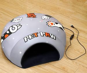 China Adjustable Electric Cat Bed Warmerwith Automatic Shut-Off Timer factory