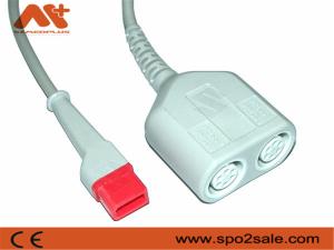 China Spacelabs IBP Cable - 700-0028-00 Dual 6 Pin For Ultraview factory