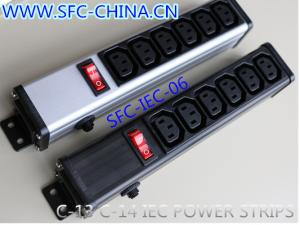 China SFC-IEC-06 C-13 IEC Power Strips factory