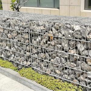 China KN Welded Gabion Box 2x1x0.5m Stone Cage Garden Gabion Baskets factory