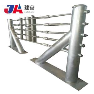 China ISO9001 Customized Zinc Coated Wire Rope Barrier For Highway Guardrail factory