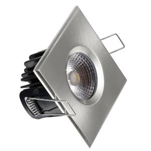 China Square Recessed 8W IP65 LED Downlights Bezel Changeable factory