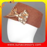 8970346 Sun Accessory customized winner fashion 100% wool felt cadet newsboy