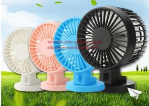 China New Portable Mini USB Desk Fan Creative Home Office Desktop Fan With Double Side Fan Blades factory