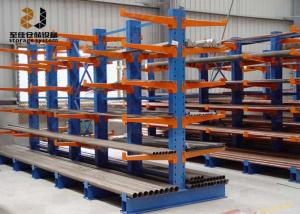 China Heavy Duty Cantilever Storage Racks Industrial Single Side / Double Side factory