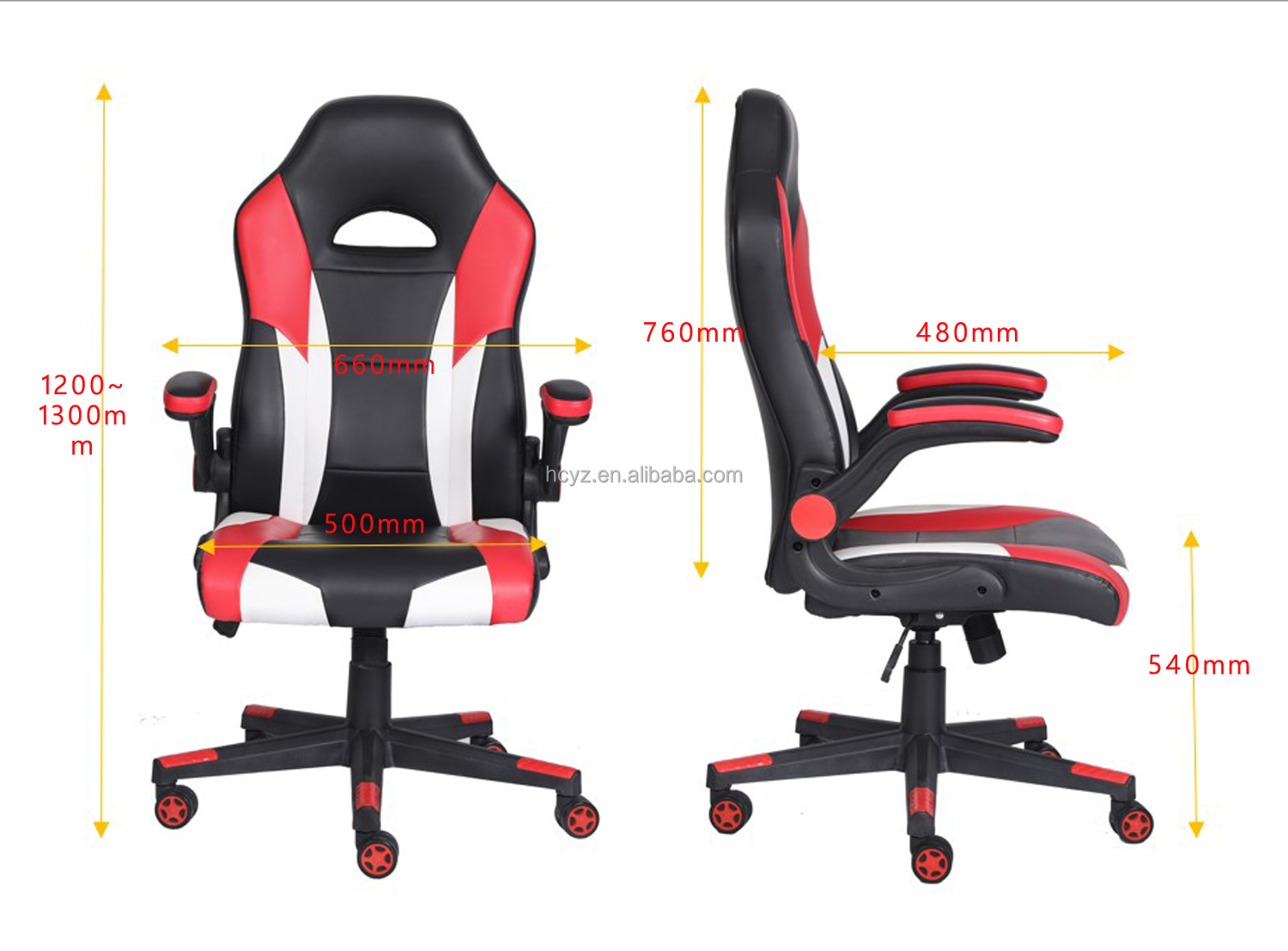 EUROPEAN Design Style Backrest Adjustable 90-180 Gaming Chair for E-sports Enthusiasts