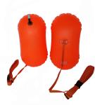 Custom Triathlon Swimming Buoy Inflatable Tow Floating With PE Bag