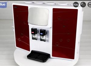 China 11.8L/H Reverse Osmosis Water Purifier With Heater Hot / Normal Temperature factory