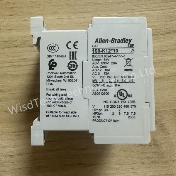 China 100-K12ZJ10 Non-Reversing Mini Contactor 12A 3P 24V 50/60Hz Open factory