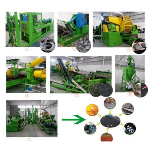 Waste Tire Recycling Shredder | Efficient and Easy-to-Operate with Core