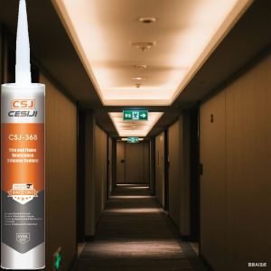 China Customizable Fire Silicone Sealant Red For Construction Joints Fire Sealing factory