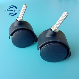 China 40MM Carpet Plastic Casters On Hardwood Customized factory
