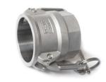 G2 Thread PTFE Lined Pipe Fittings 2 Inch Camlock Fittings D Adaptor