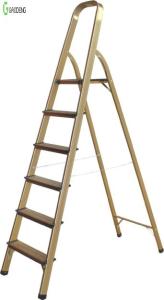 China 1.2mm Aluminum Ladder Folding 4 To 9 Step 2 Foot factory