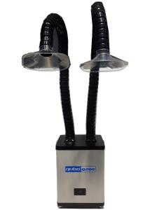 China 12kg 150W Small Portable Fume Extractor Alloy Impeller factory