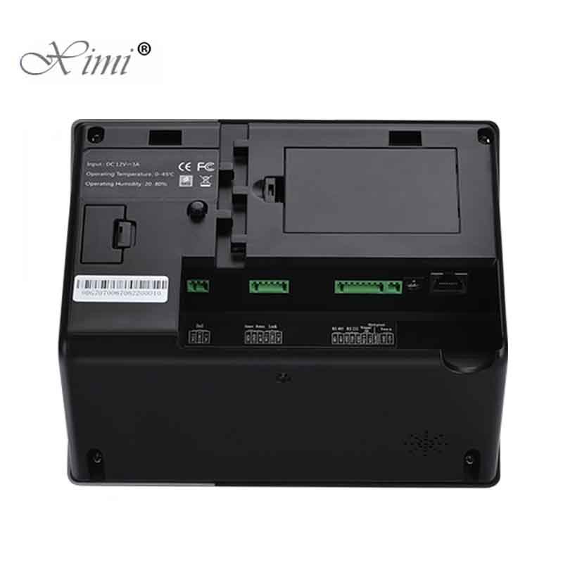 Palm And Face Time Attendance ZK Pface202 Biometric Fingerprint Time Attendance With Backup Battery And RFID Card Reader
