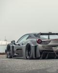 458 Ferrari Body Kit LB Style Front And Rear Bumper 2011 - 2014 Hood Spoiler For