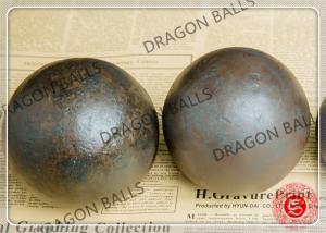 China Round Steel Forged Ball Mill Balls 40mm 60mm 70mm Cusomized Size / Material factory
