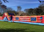 Bunker Train Obstacle Course Jump House Sports Events Portable Easy Installation