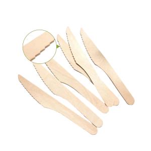 China Wheature Disposable Wood Pocket Knife Fruit Knife With Wood Handle Wooden Knife factory