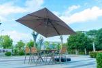 Sun Poolside Daybed Outdoor Furniture Garden Sofas Sets Patio Teak Wooden High