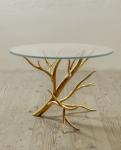 Luxury Ironwork Frame Clear Tempered Class Top Hotel Coffee Table