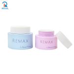 REMAX Wholesale Empty 50g 80g 100g Rainbow-colored Screw-top Cream jar With