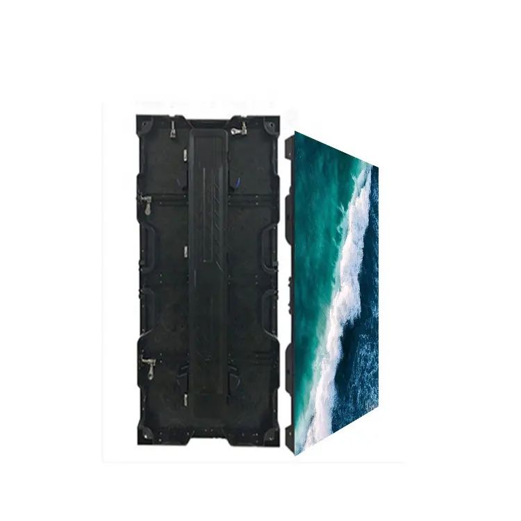 Led Wall Screen Rental Large Poster LED Screen Full Color 140° View Angle P4.81 Video Wall Panel Flight Case