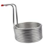 Heat Transfer Tube Double Coil 400Kw Air Conditioner Heat Exchanger